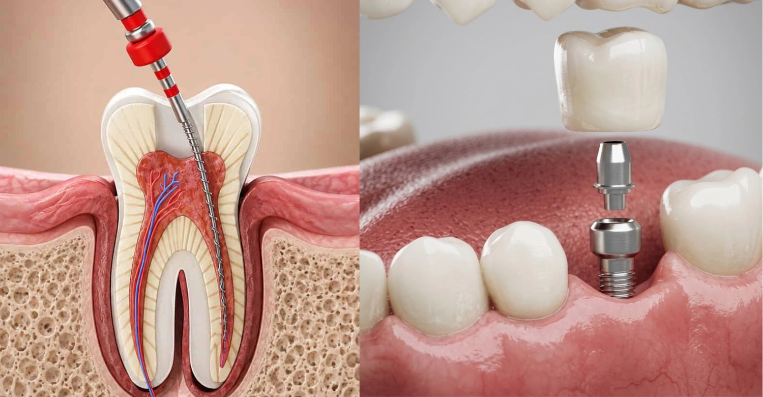 Root Canal vs Implant 2